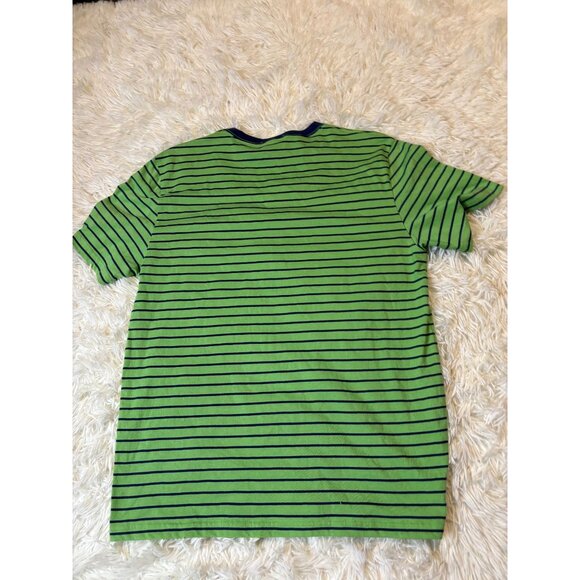 Ralph Lauren Boys XL 18-20 Polo T-Shirts Yellow & Green Striped Pack Of 2 Cotton - Picture 4 of 6